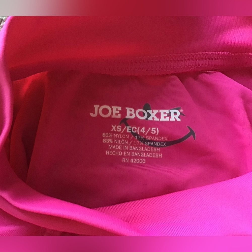 Joe Boxer Girl’s Rash guard - Picture 3 of 3